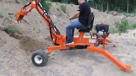 towable mini excavator for sale|tow behind mini excavator.